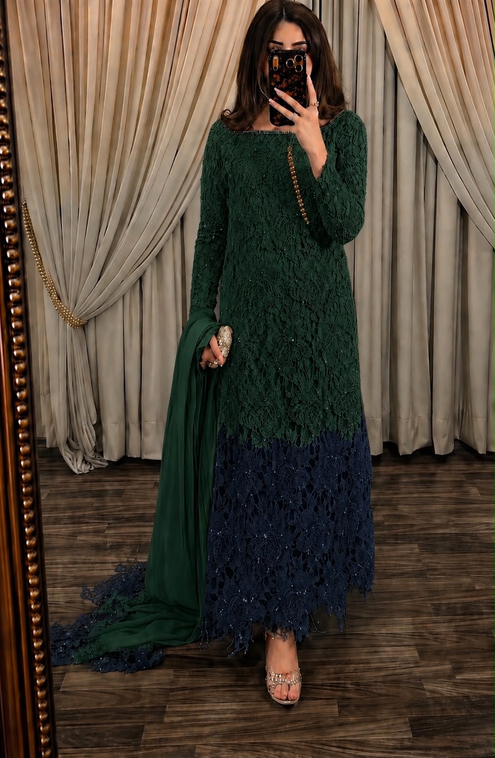 Elegant Crochet Detailing, Crafted for Elegance
